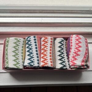 Multi colored Warm Scandi Women's Socks